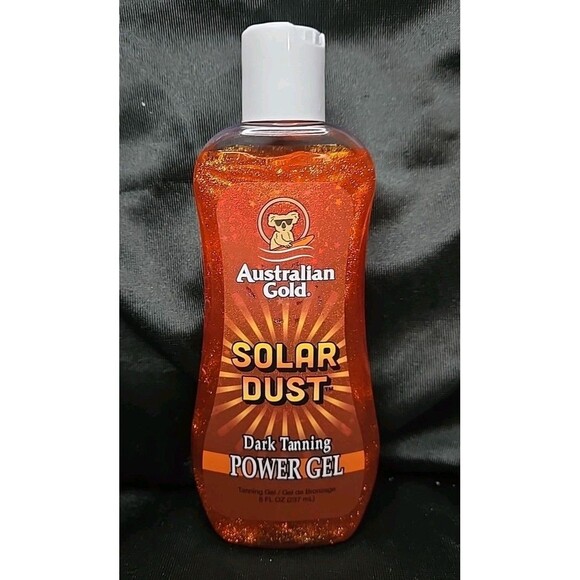 Australian Gold Solar Dust Dark Tanning Gel 8 oz Viral - Free Shipping - Picture 1 of 3